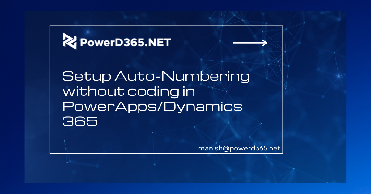 Auto Numbering in PowerApps