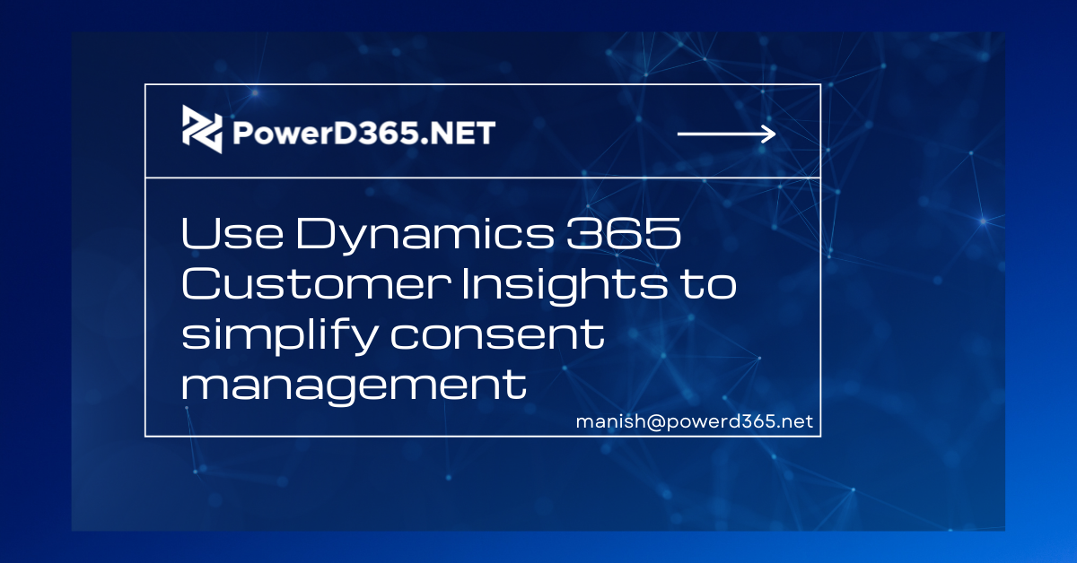 Dynamics 365 Customer Insights