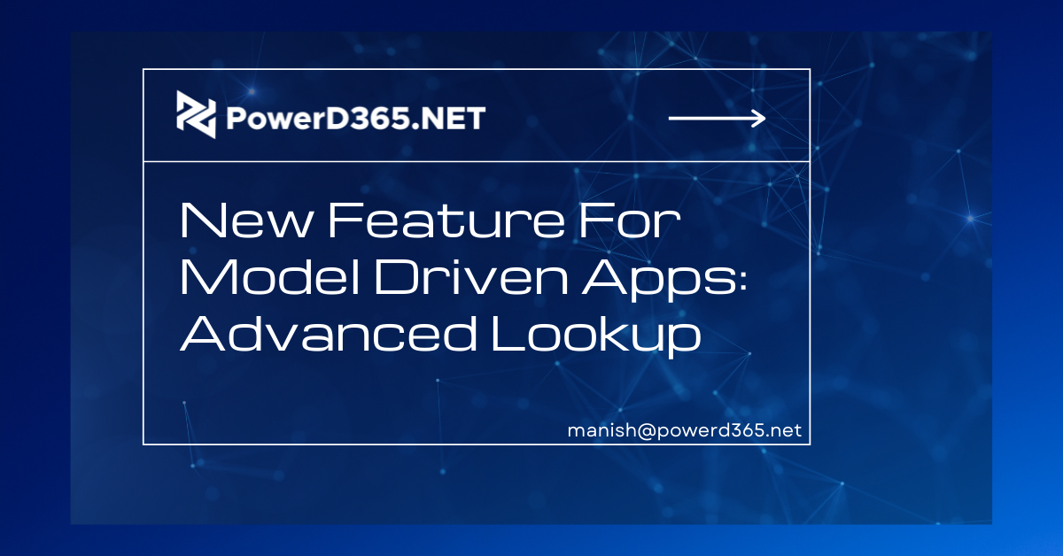Model Driven Apps Features