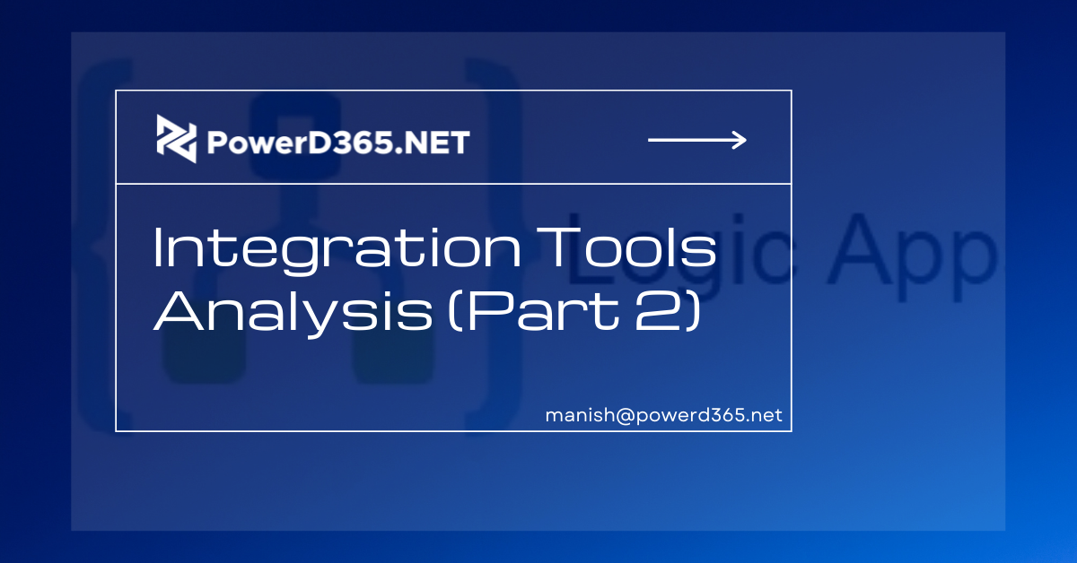 Integration Tools Analysis (Part 2)