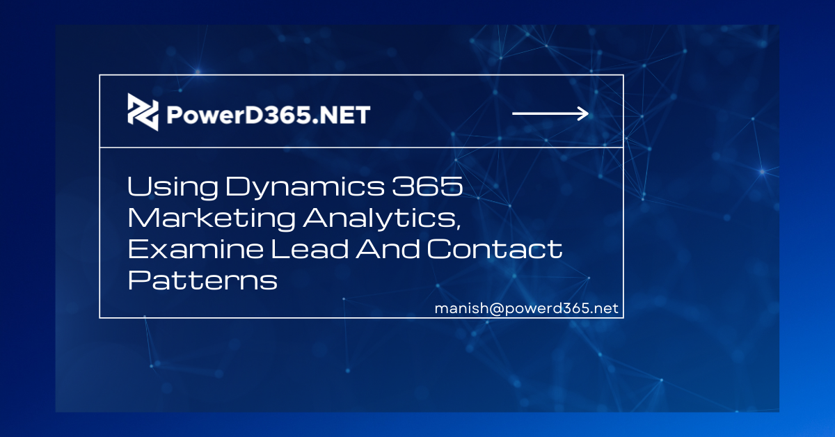 d365 Marketing Analytics