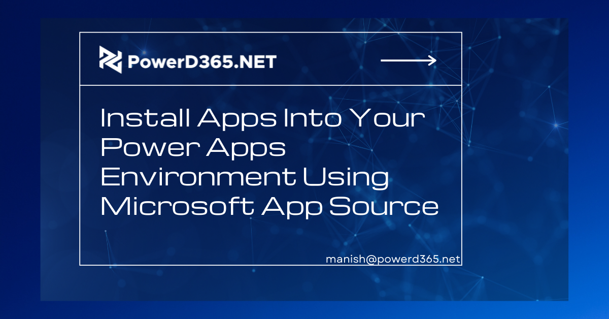 Power Apps Environment