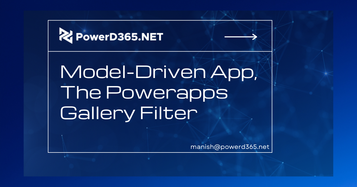 Power apps Gallery Filter