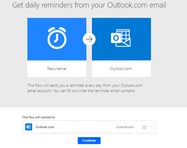 How To Set A Daily Alarm In Outlook.com Using Power Automate.