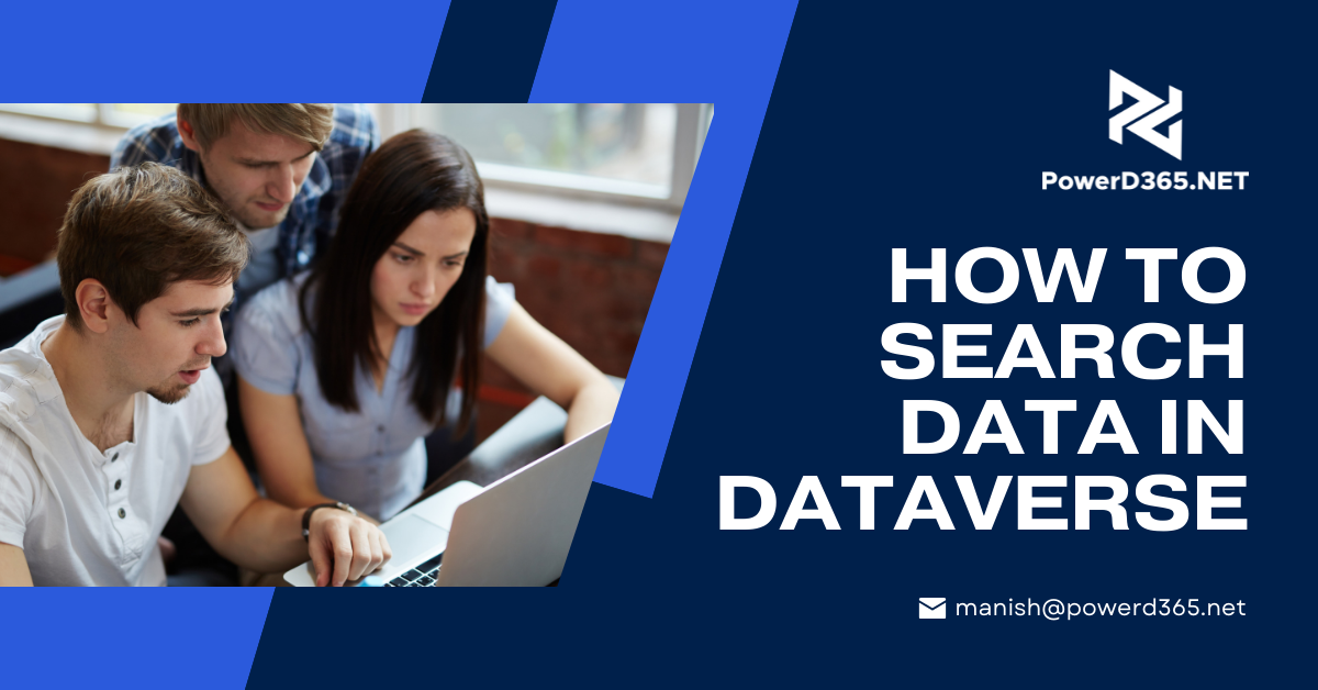 How to Search Data in Dataverse