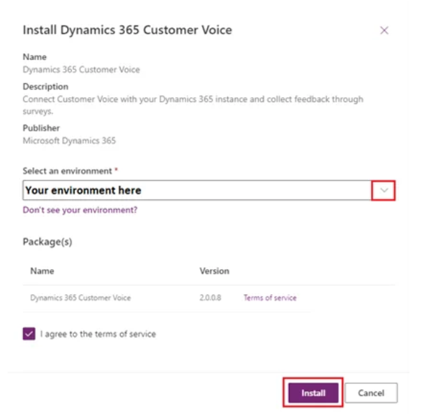 install dynamics 365